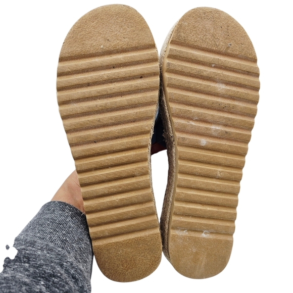 Beach by Matisse Blue Platform Sandals Slides - Picture 10 of 10